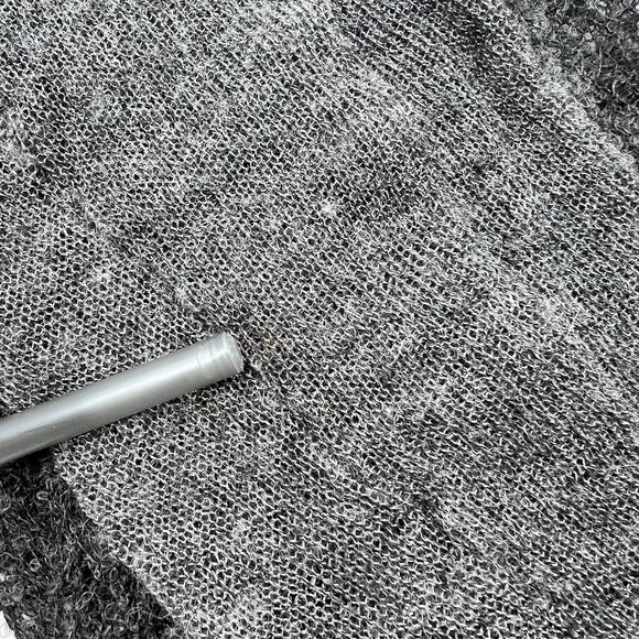 Helmut Lang Womens Alpaca Blend Bare Boucle Asymmetrical Tunic Sweater Sz M - Picture 6 of 14